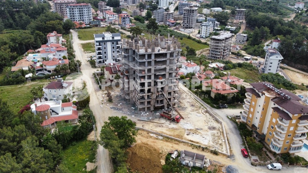 Небольшая квартира в жилом комплексе на завершающем этапе строительства, в живописном, экологически чистом районе Аланьи - Авсаллар-id-6739-фото-6