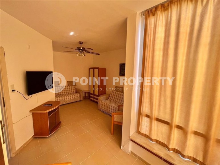 Двухэтажная вилла с просторным садом, в 150 метрах от моря, в живописном районе Аланьи - Демирташ-id-6746-фото-3