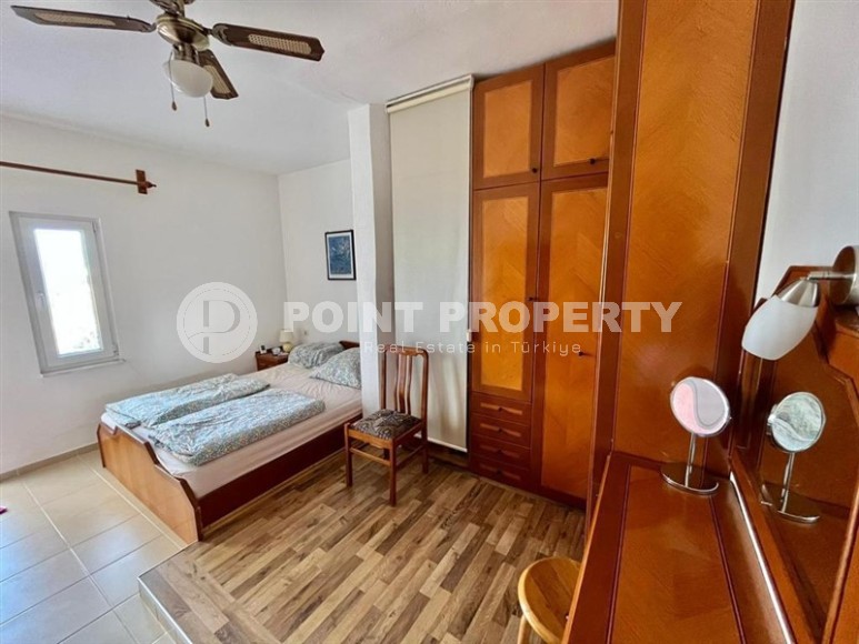 Двухэтажная вилла с просторным садом, в 150 метрах от моря, в живописном районе Аланьи - Демирташ-id-6746-фото-7