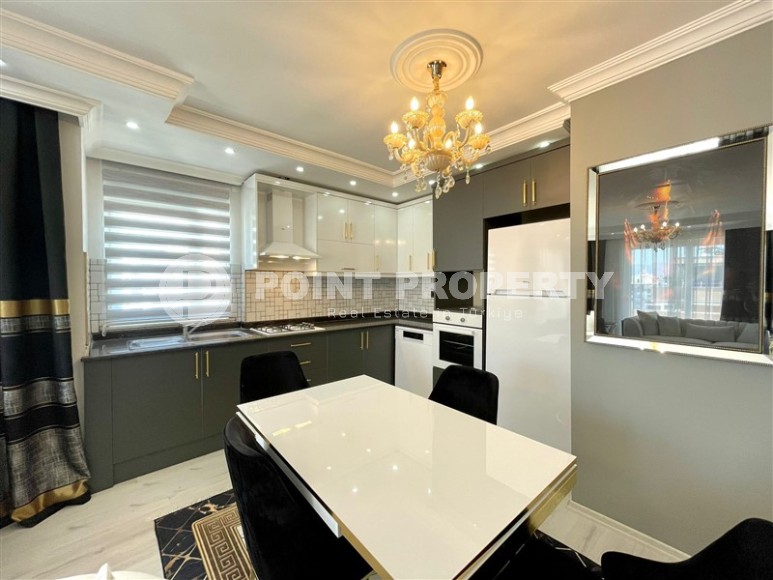 Panoramic apartment with sea and mountain views, on the 11th floor with attic, in the center of Mahmutlar-id-6747-photo-3