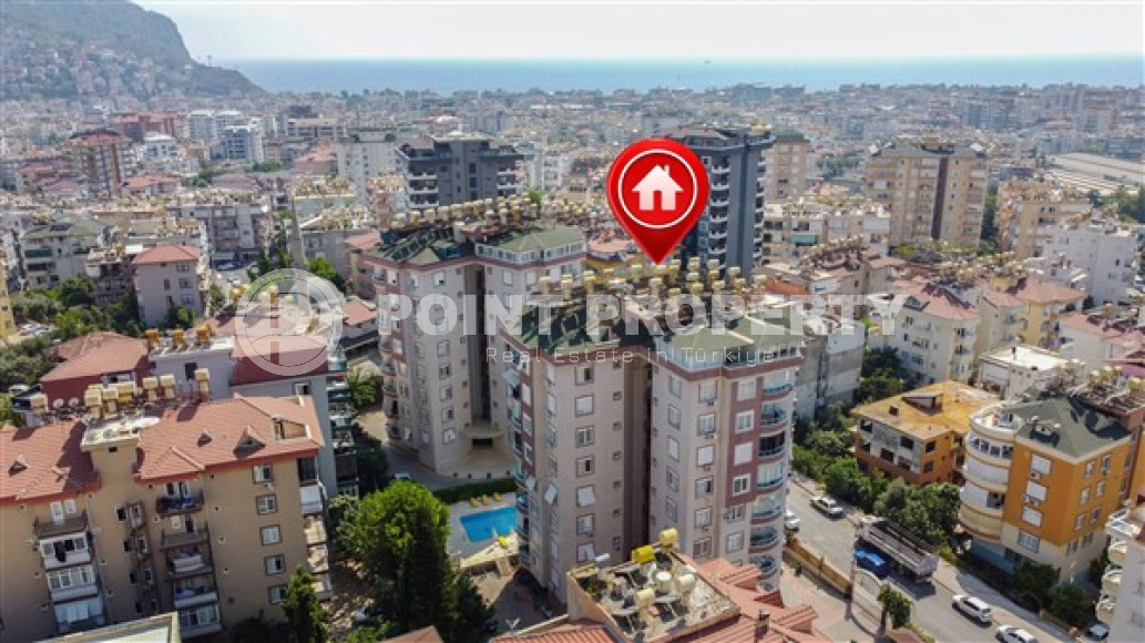 View furnished three-room apartment, 110m², in the center of Alanya-id-1528-photo-2