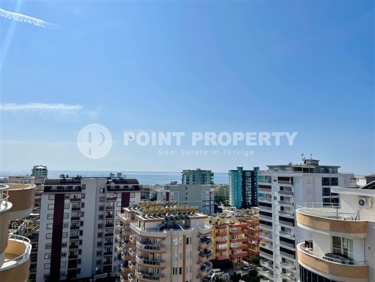 Panoramic apartment with sea and mountain views, on the 11th floor with attic, in the center of Mahmutlar-id-6747-photo-14