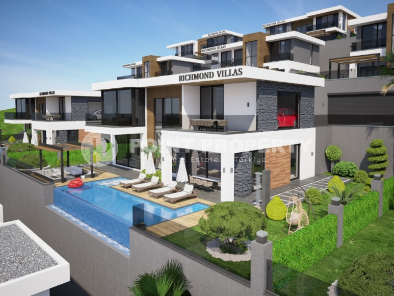 Элитная недвижимость в Аланье 3+1, 4+1 и 5+1 комфортабельные виллы, Каргыджак-id-1072-фото-2