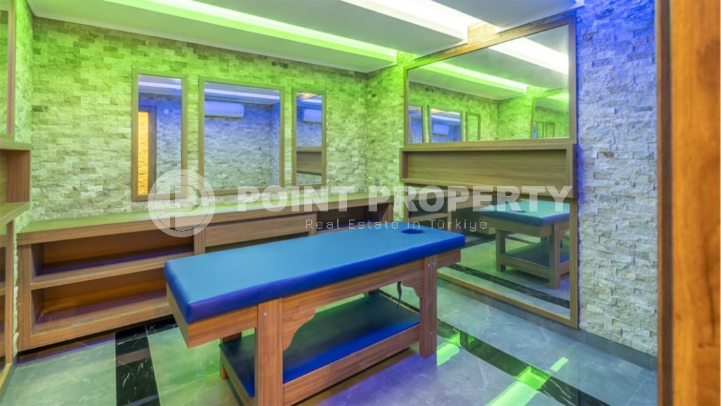 New apartment with modern design, 1100 meters from the sea, in a cozy area of Alanya - Lower Oba-id-6757-photo-12