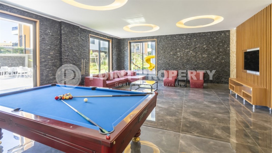 New apartment with modern design, 1100 meters from the sea, in a cozy area of Alanya - Lower Oba-id-6757-photo-14