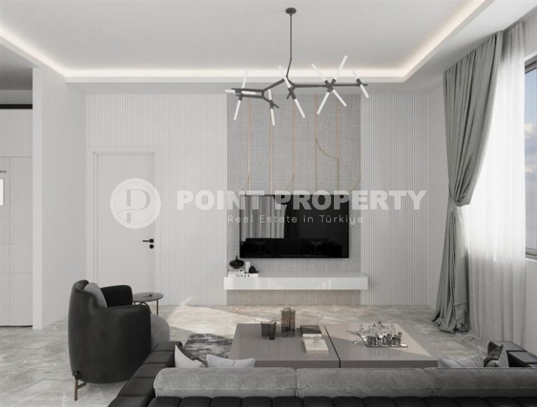 New investment project in a promising area of Alanya - Ciplakli - 5-storey residence 3500 meters from the sea-id-6763-photo-3