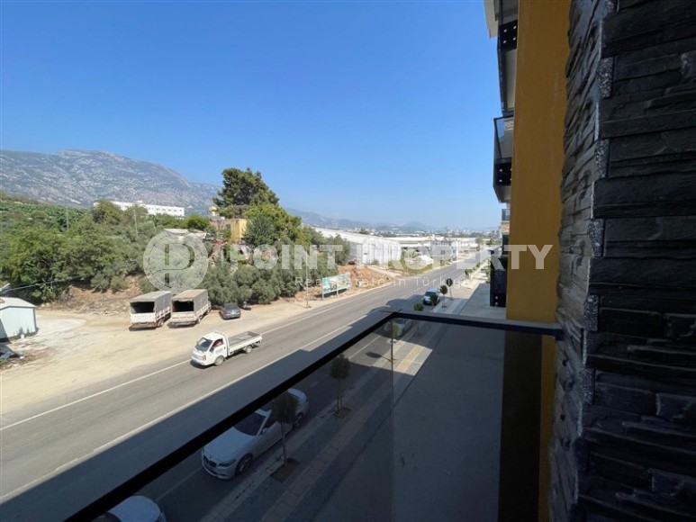 Small new 1+1 apartment 350 meters from the sea, in the center of a calm, picturesque area of Alanya - Kestel-id-6765-photo-10