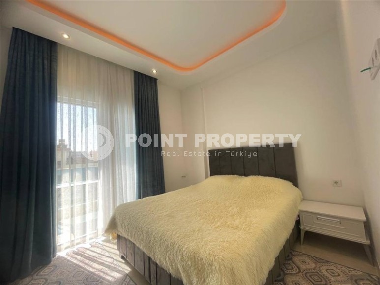 Комфортабельная квартира 1+1 в 350 метрах от пляжа, в центре современного района Аланьи - Махмутлар-id-6778-фото-6