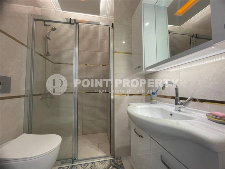 Комфортабельная квартира 1+1 в 350 метрах от пляжа, в центре современного района Аланьи - Махмутлар-id-6778-фото-7