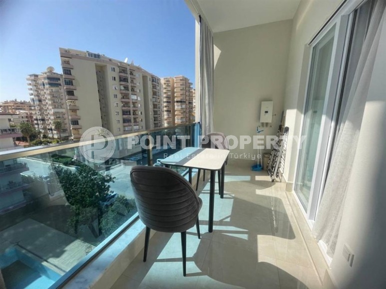 Комфортабельная квартира 1+1 в 350 метрах от пляжа, в центре современного района Аланьи - Махмутлар-id-6778-фото-8