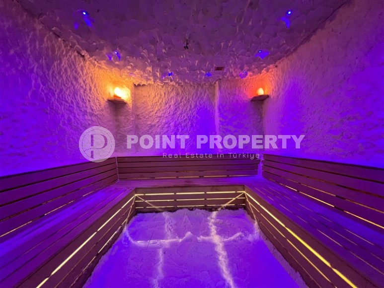 Комфортабельная квартира 1+1 в 350 метрах от пляжа, в центре современного района Аланьи - Махмутлар-id-6778-фото-11