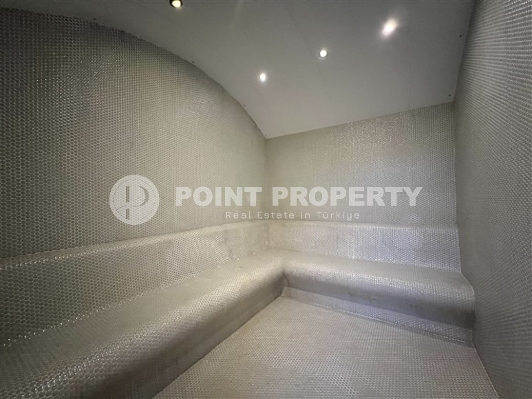 Комфортабельная квартира 1+1 в 350 метрах от пляжа, в центре современного района Аланьи - Махмутлар-id-6778-фото-12