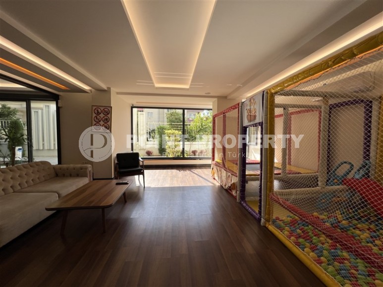 Комфортабельная квартира 1+1 в 350 метрах от пляжа, в центре современного района Аланьи - Махмутлар-id-6778-фото-13