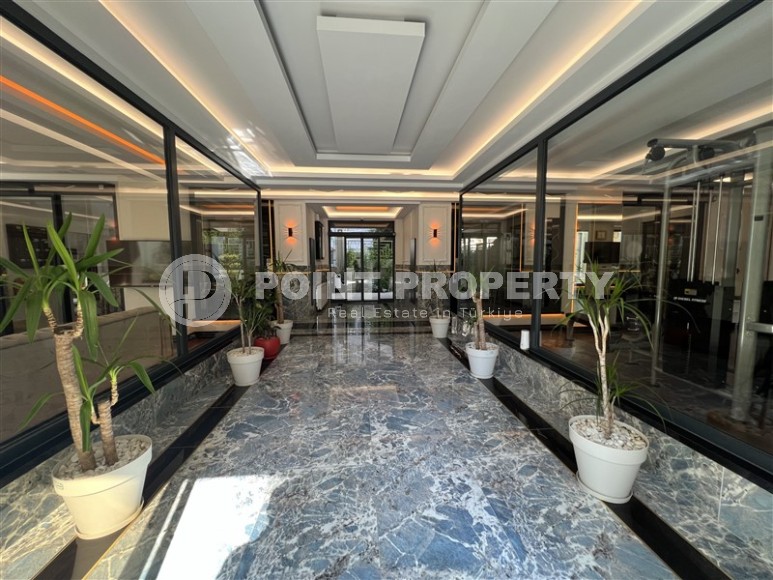 Комфортабельная квартира 1+1 в 350 метрах от пляжа, в центре современного района Аланьи - Махмутлар-id-6778-фото-15