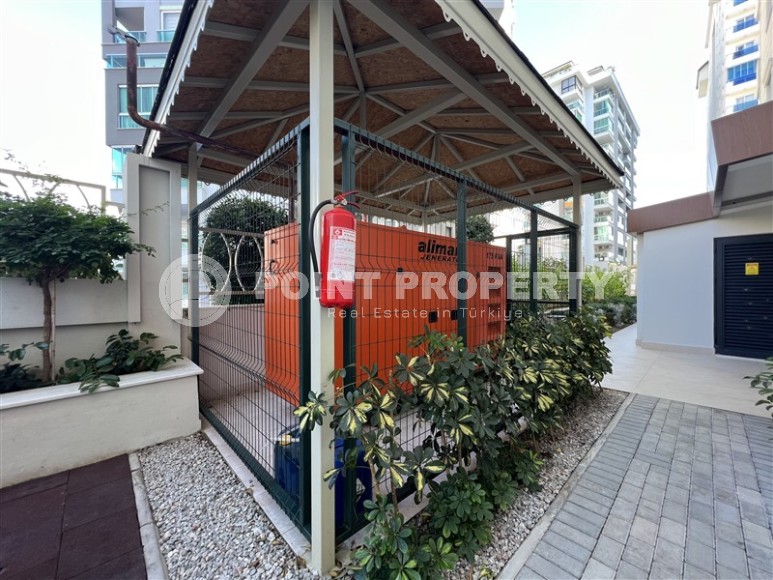 Комфортабельная квартира 1+1 в 350 метрах от пляжа, в центре современного района Аланьи - Махмутлар-id-6778-фото-19