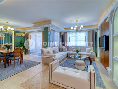 Designer two-bedroom apartment, 115m² in a cozy complex on the seafront in Mahmutlar-id-1530-photo-3
