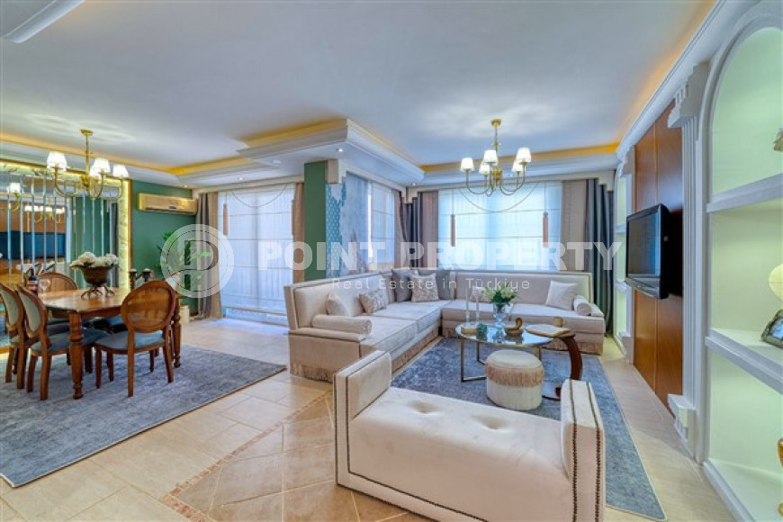 Designer two-bedroom apartment, 115m² in a cozy complex on the seafront in Mahmutlar-id-1530-photo-3