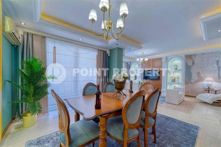 Designer two-bedroom apartment, 115m² in a cozy complex on the seafront in Mahmutlar-id-1530-photo-7