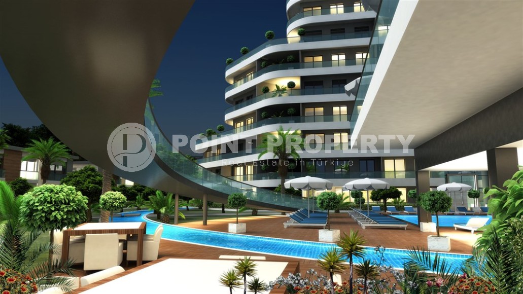 A new investment project in a promising area of Antalya - Altintas - a 10-storey residential complex with organized internal infrastructure-id-6790-photo-2
