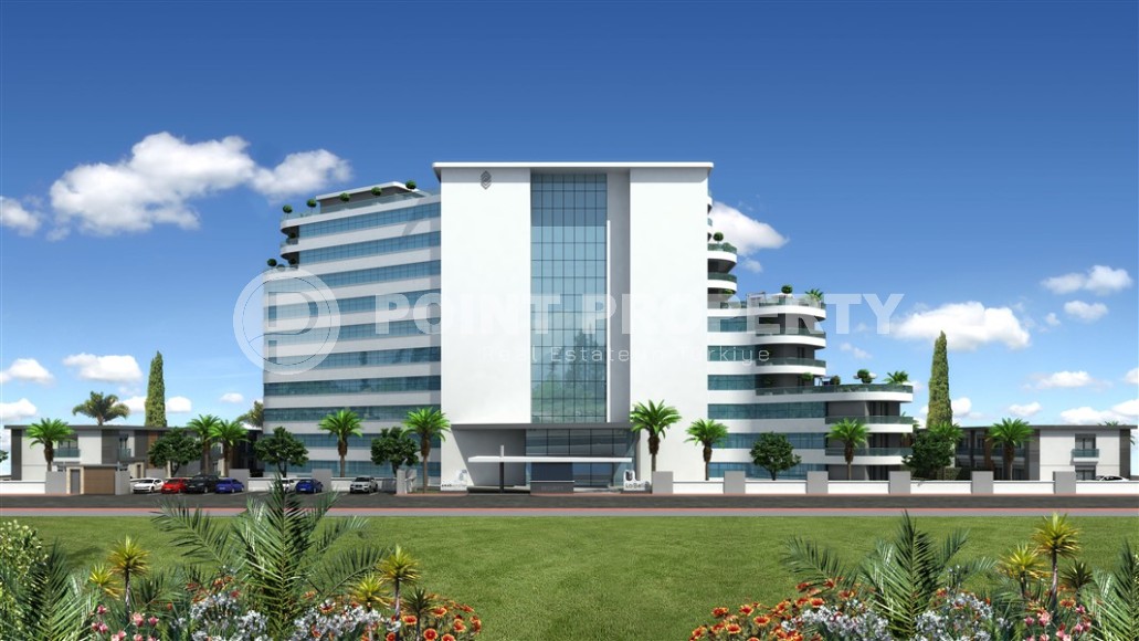 A new investment project in a promising area of Antalya - Altintas - a 10-storey residential complex with organized internal infrastructure-id-6790-photo-11