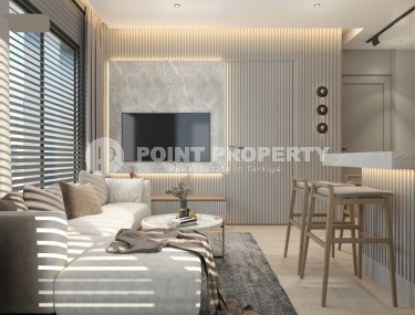 Квартиры в небольшой бутик резиденции на этапе строительства, в современном районе Анталии - Аксу-id-6791-фото-2