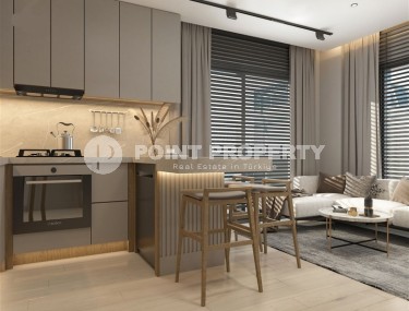 Квартиры в небольшой бутик резиденции на этапе строительства, в современном районе Анталии - Аксу-id-6791-фото-4