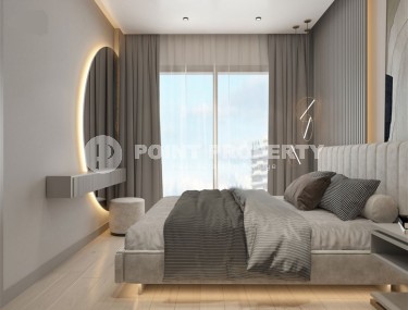 Квартиры в небольшой бутик резиденции на этапе строительства, в современном районе Анталии - Аксу-id-6791-фото-5