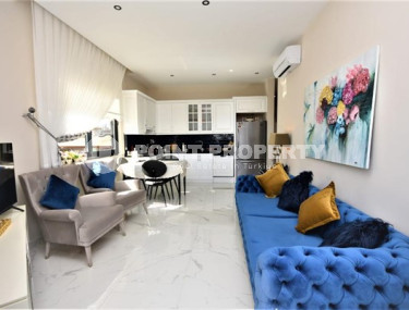 New three-room apartment, 85m², in an elite complex on the beach in Oba, Alanya-id-1531-photo-3