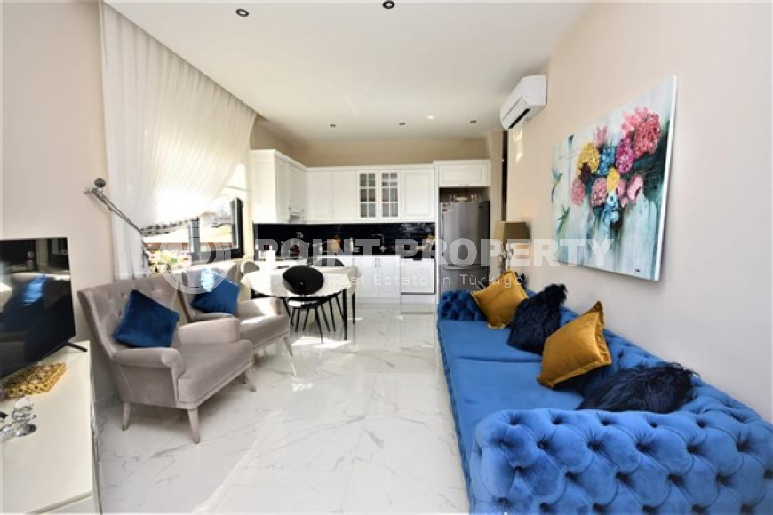 New three-room apartment, 85m², in an elite complex on the beach in Oba, Alanya-id-1531-photo-3