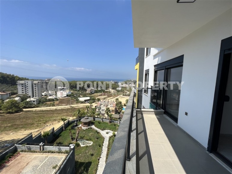 Новая квартира с чистовой отделкой в 1400 метрах от моря, в спокойном районе Аланьи - Авсаллар-id-6796-фото-10