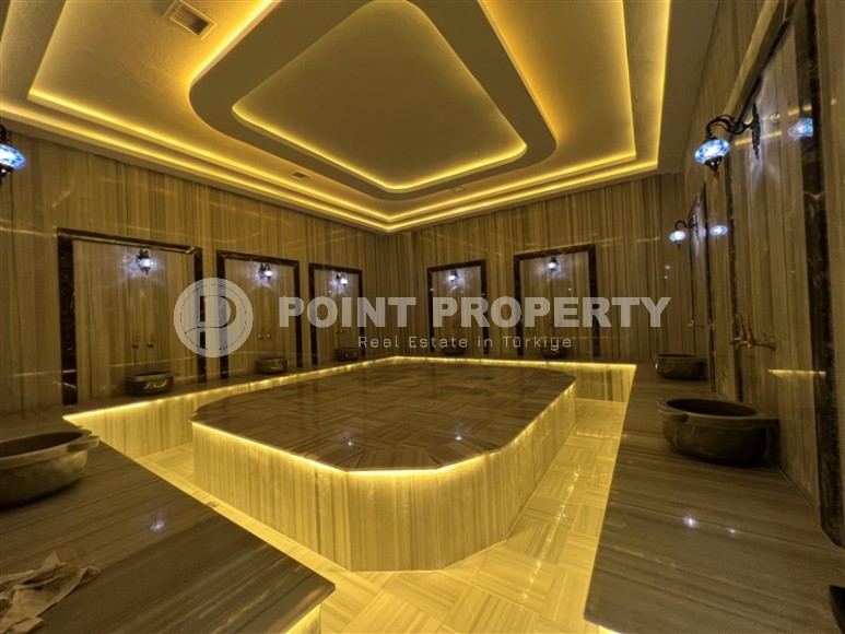 Новая квартира с чистовой отделкой в 1400 метрах от моря, в спокойном районе Аланьи - Авсаллар-id-6796-фото-13