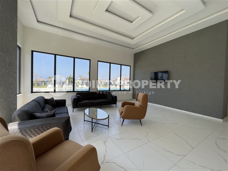 Новая квартира с чистовой отделкой в 1400 метрах от моря, в спокойном районе Аланьи - Авсаллар-id-6796-фото-16