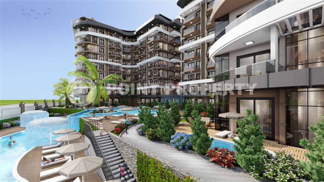 Квартиры в жилом комплексе на этапе строительства, в перспективном районе Аланьи - Паяллар-id-6797-фото-9