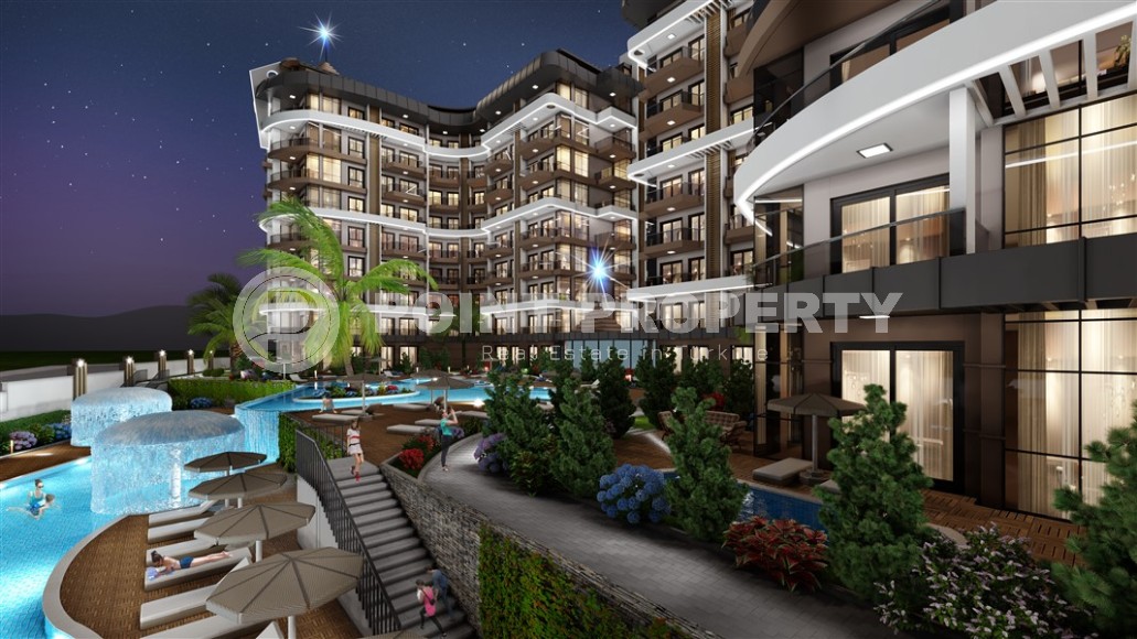 Квартиры в жилом комплексе на этапе строительства, в перспективном районе Аланьи - Паяллар-id-6797-фото-11