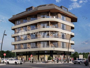 Apartments in a residential complex under construction 400 meters from the sea, in a comfortable area of Alanya - Lower Oba-id-6798-photo-1