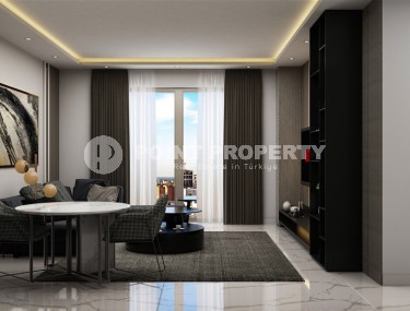 Apartments in a residential complex under construction 400 meters from the sea, in a comfortable area of Alanya - Lower Oba-id-6798-photo-2