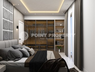 Apartments in a residential complex under construction 400 meters from the sea, in a comfortable area of Alanya - Lower Oba-id-6798-photo-5