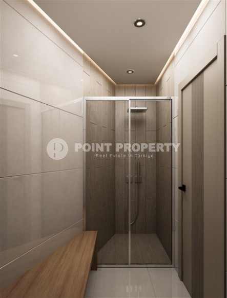 Apartments in a residential complex under construction 400 meters from the sea, in a comfortable area of Alanya - Lower Oba-id-6798-photo-8