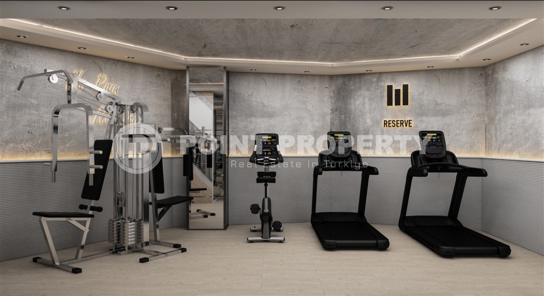 Apartments in a residential complex under construction 400 meters from the sea, in a comfortable area of Alanya - Lower Oba-id-6798-photo-9