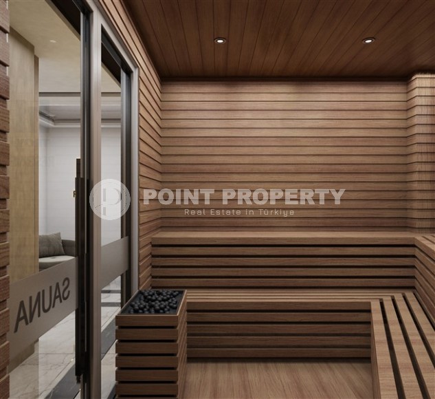 Apartments in a residential complex under construction 400 meters from the sea, in a comfortable area of Alanya - Lower Oba-id-6798-photo-10