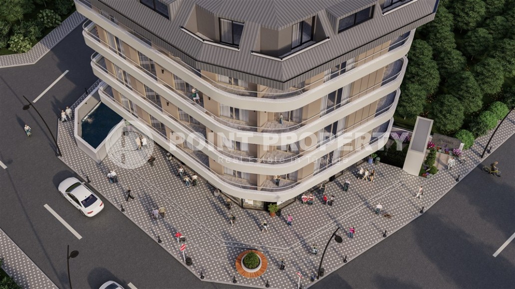 Apartments in a residential complex under construction 400 meters from the sea, in a comfortable area of Alanya - Lower Oba-id-6798-photo-14