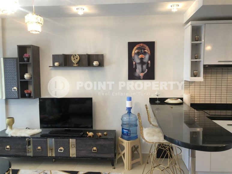 Modern apartment on the 5th floor in a complex built in 2020, in a cozy area of Alanya - Cikcilli-id-6799-photo-2