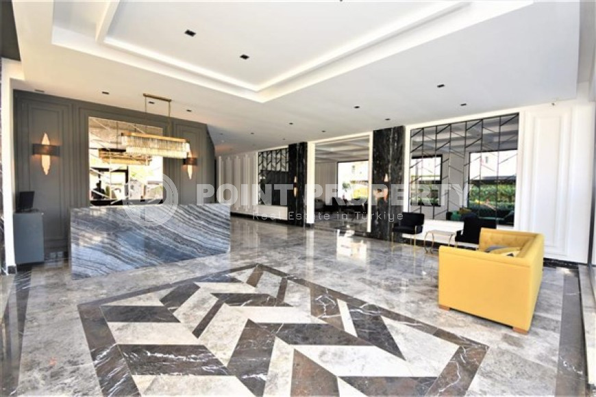 New three-room apartment, 85m², in an elite complex on the beach in Oba, Alanya-id-1531-photo-12