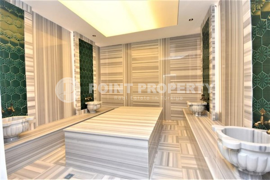 New three-room apartment, 85m², in an elite complex on the beach in Oba, Alanya-id-1531-photo-18