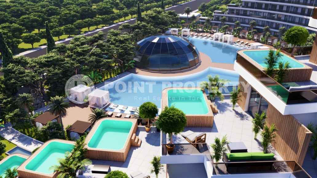 A large-scale investment project in a new district of Antalya - Altintas - a 12-storey residential complex with a “city within a city” infrastructure-id-6805-photo-4