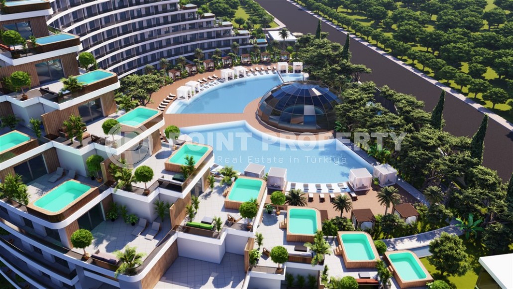 A large-scale investment project in a new district of Antalya - Altintas - a 12-storey residential complex with a “city within a city” infrastructure-id-6805-photo-5