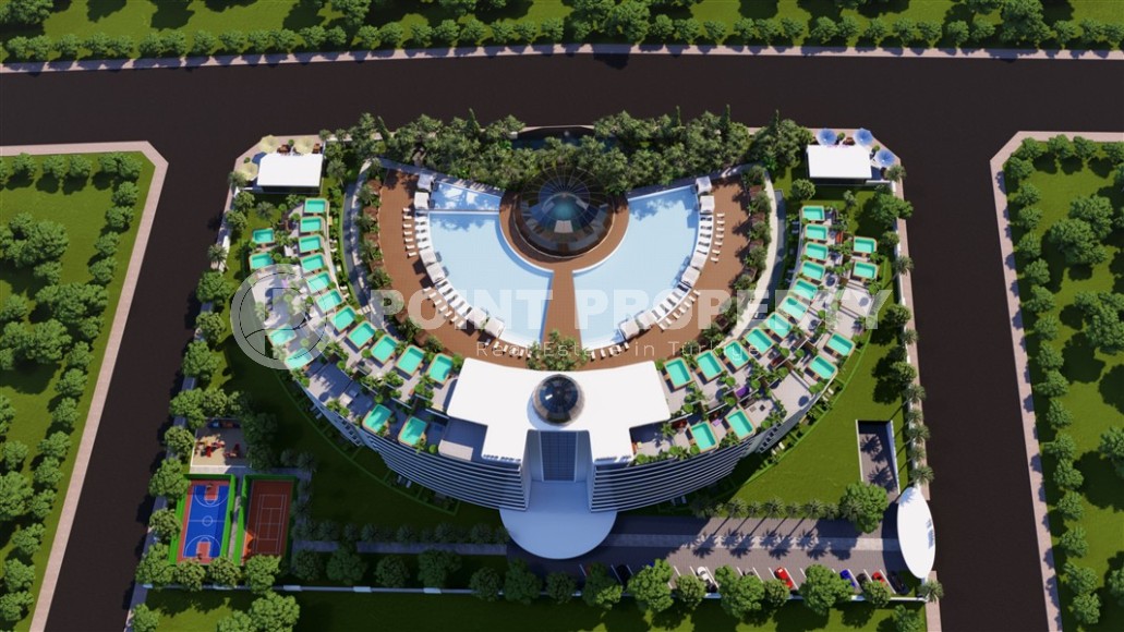 A large-scale investment project in a new district of Antalya - Altintas - a 12-storey residential complex with a “city within a city” infrastructure-id-6805-photo-7