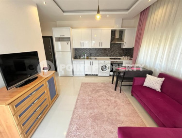 Новая квартира с одной спальней, 50м², в комплексе премиум класса в Каргыджаке, Аланья, 700м от моря-id-1532-фото-2