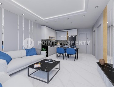 Небольшая квартира в жилом комплексе на этапе строительства, в зеленом, экологически чистом районе Аланьи - Каргыджак-id-6806-фото-2