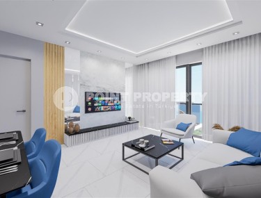 Небольшая квартира в жилом комплексе на этапе строительства, в зеленом, экологически чистом районе Аланьи - Каргыджак-id-6806-фото-3